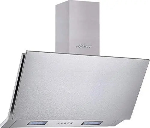 Kaiser Dunstabzugshaube 90 cm mit Timer und LED-Beleuchtung Silber