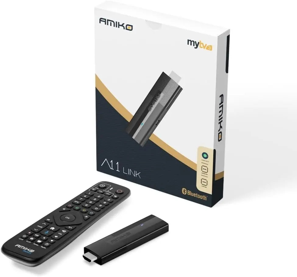 AMIKO Fernseher HDR10 mit Fernbedienung und WLAN