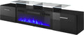 Homlando Fernseher 190 cm Schwarz