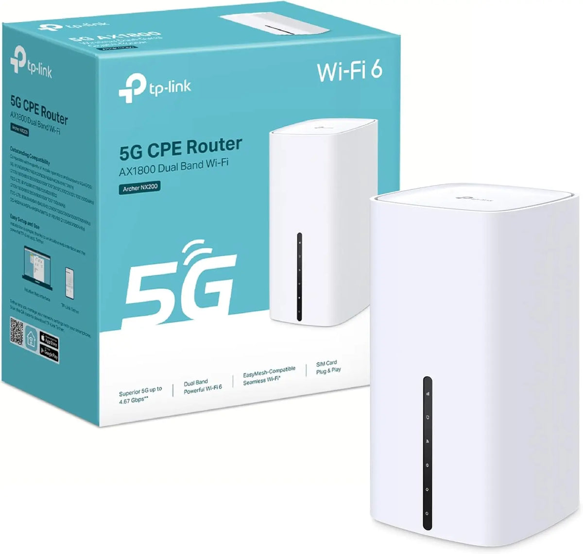 TP-Link Netzwerkgerät NX200 mit WLAN