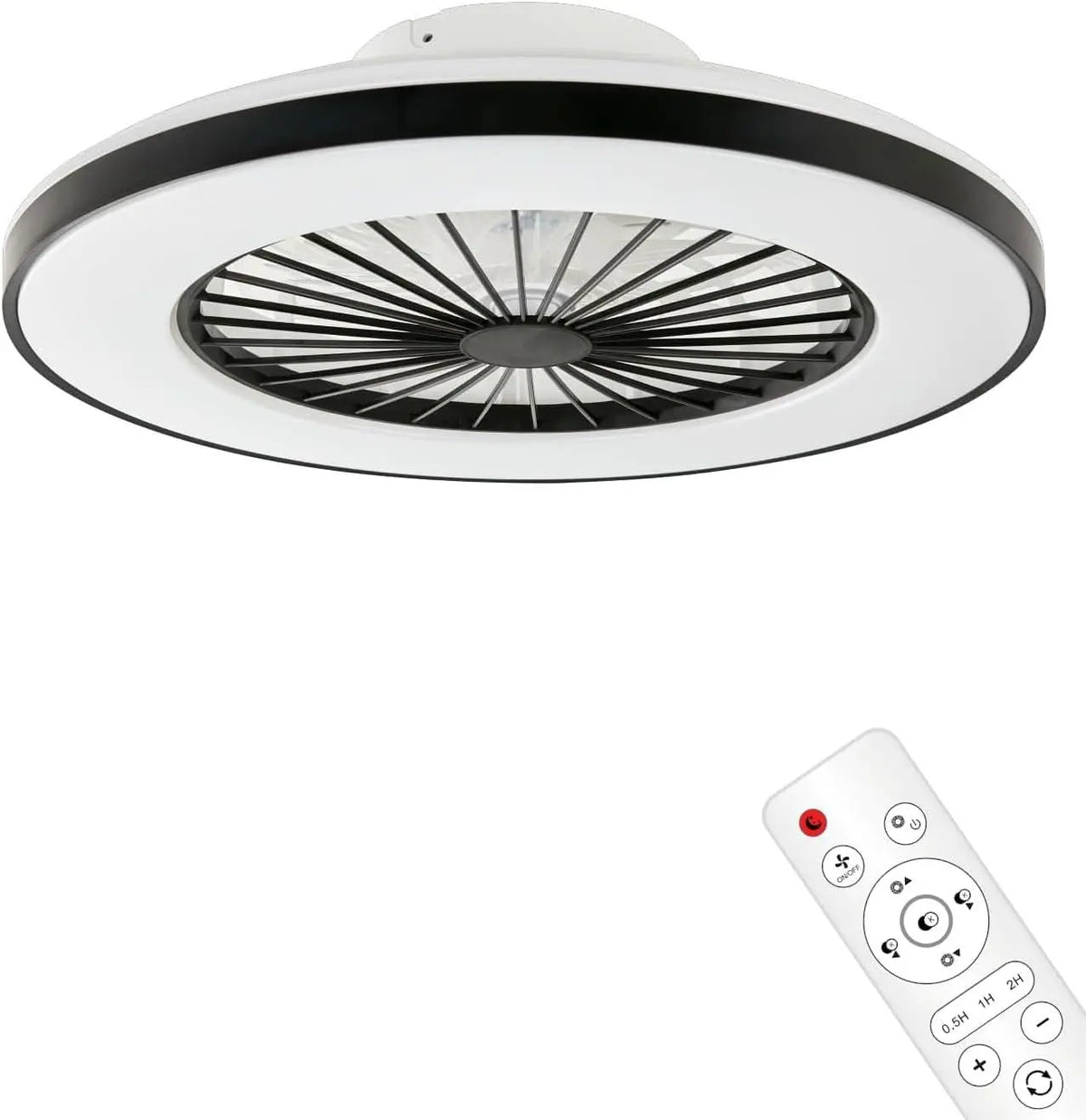 HSL Ventilator 40 W 15 W 50 cm mit Fernbedienung und Timer