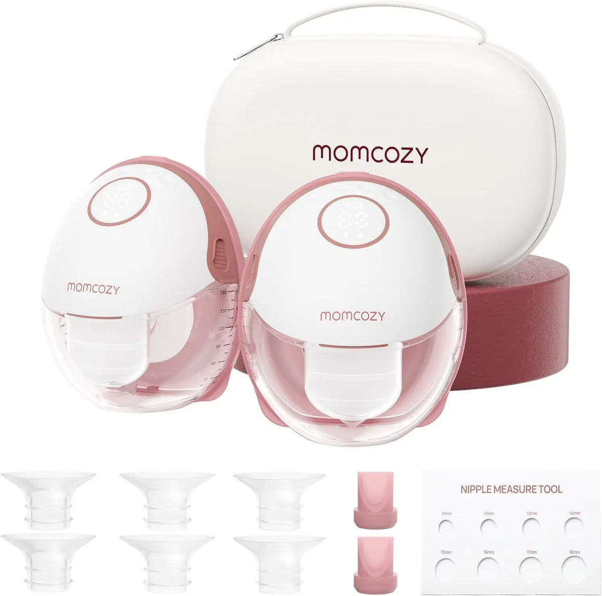 Momcozy Mobile Style M6 Elektrische Milchpumpe (2er-Pack