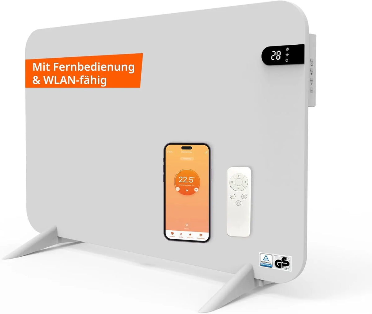Könighaus Heizgerät 450 W mit Wärmefunktion