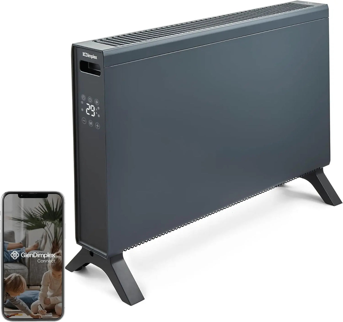 Dimplex Heizgerät 2000 W mit WLAN und Wärmefunktion