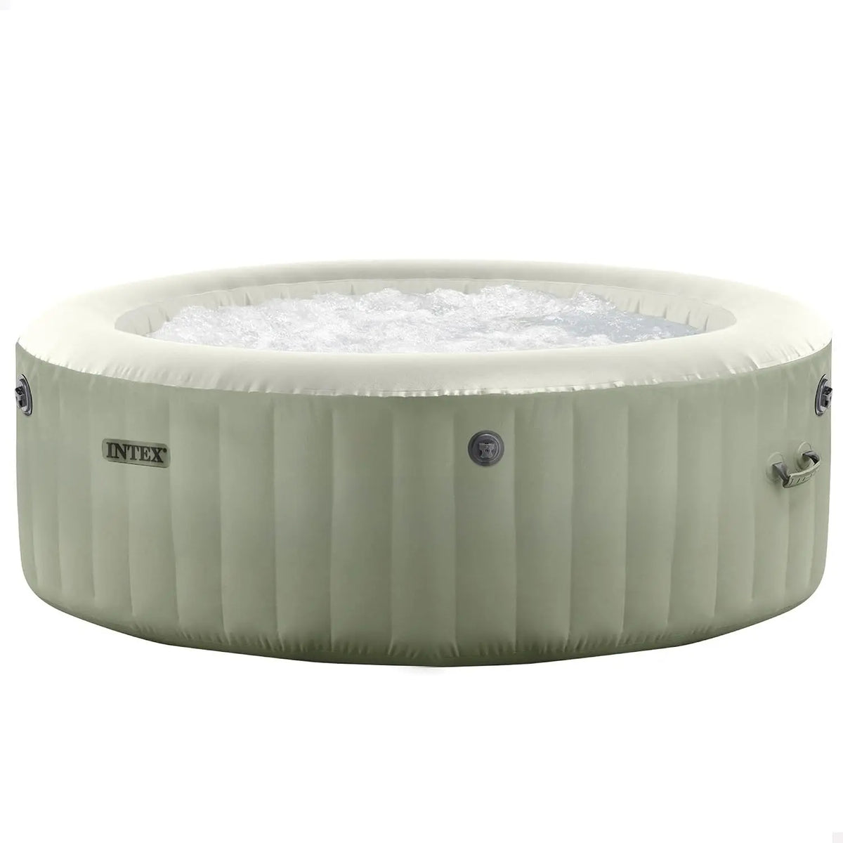 Intex 6-Personen Olivgrün Rund Bubble Spa Set 28428NP (Aufgeblasen 216 cm x 71 cm)