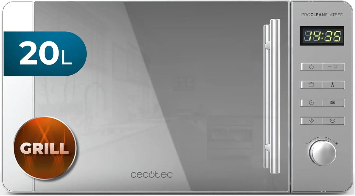 Cecotec Mikrowelle 20 l Silber