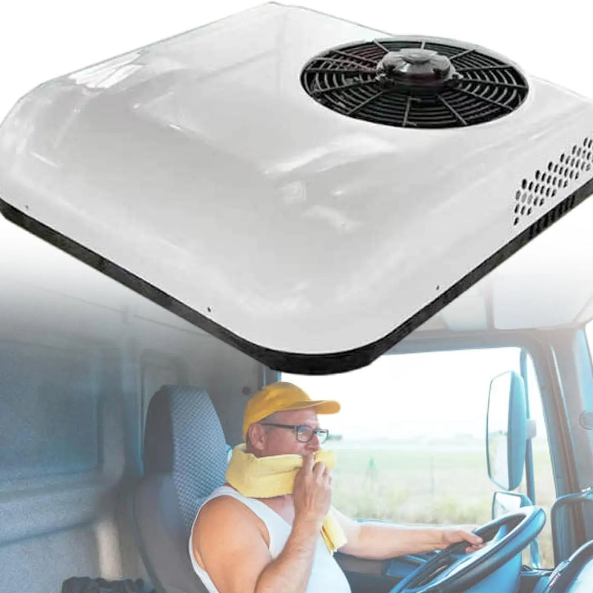 SXHEYUY Klimaanlage 12 V 24 V