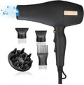 Haartrockner Wäschetrockner 2400 W Schwarz