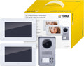 VIMAR K40911 Videosprechenalagen-Set enthält Freisprech-Videohaustelefon LCD 7in