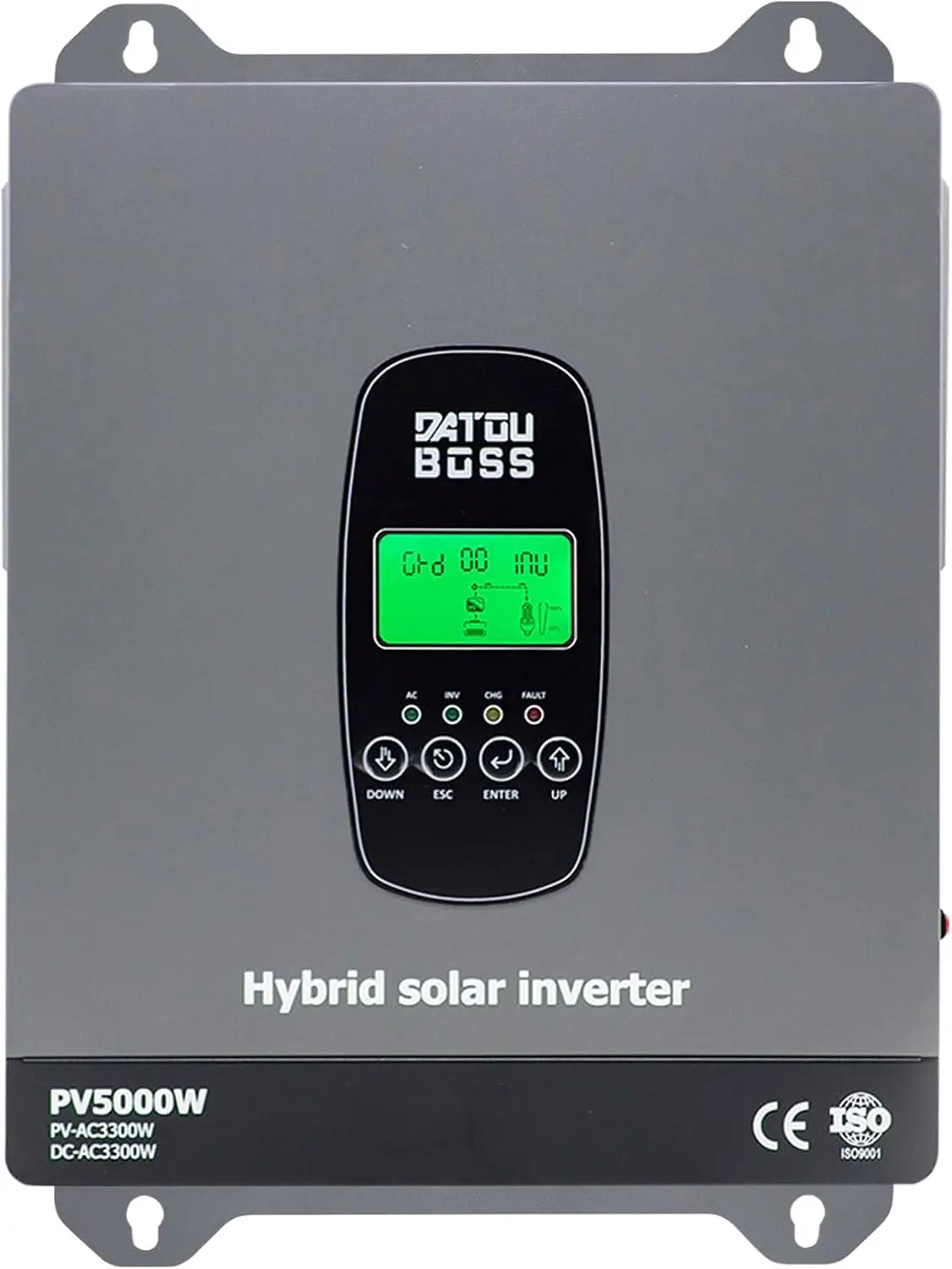 DATOUBOSS 3300W 24V Hybrid Wechselrichter Reiner Sinus