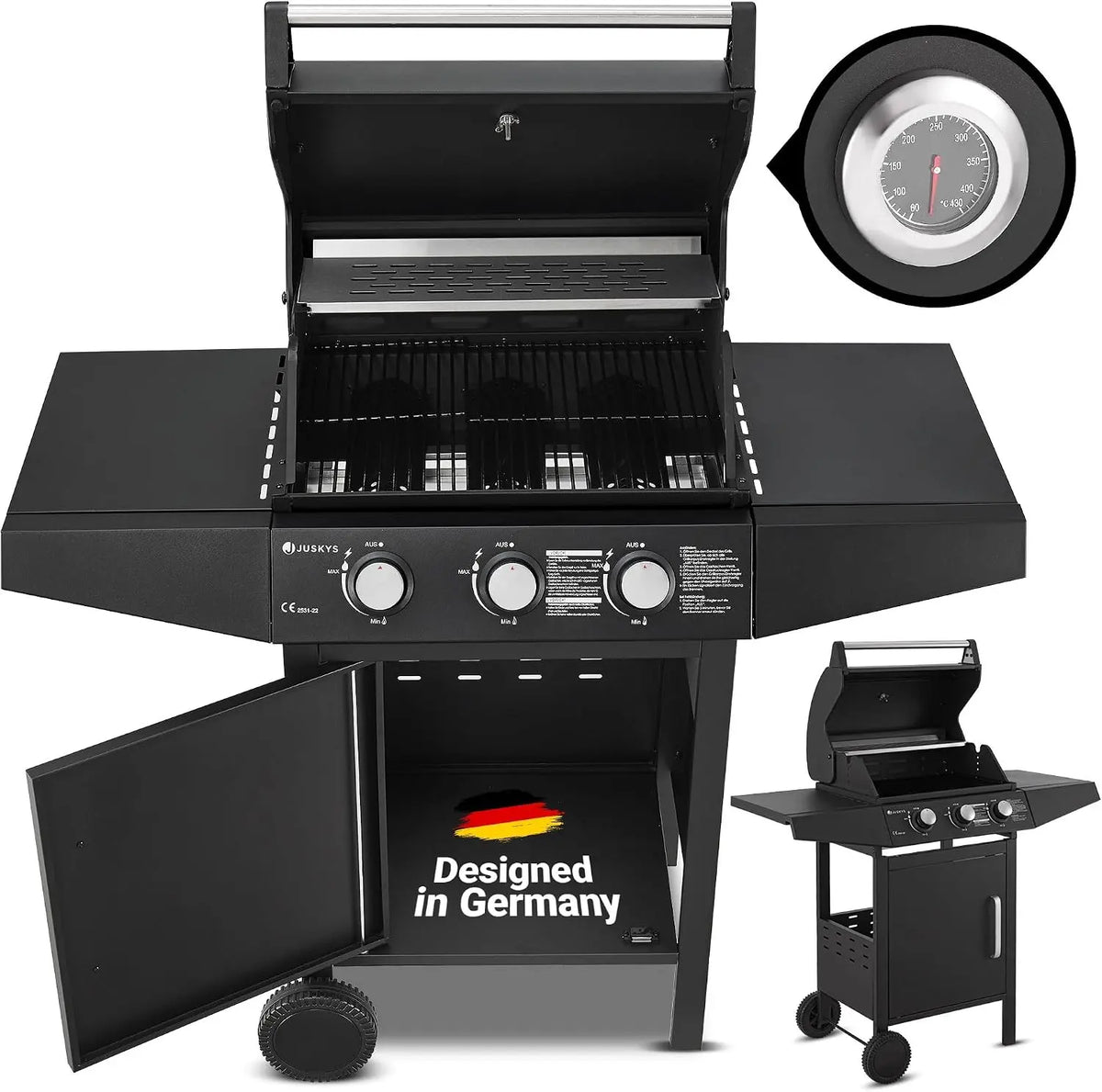 Juskys Grill 8,1 kW