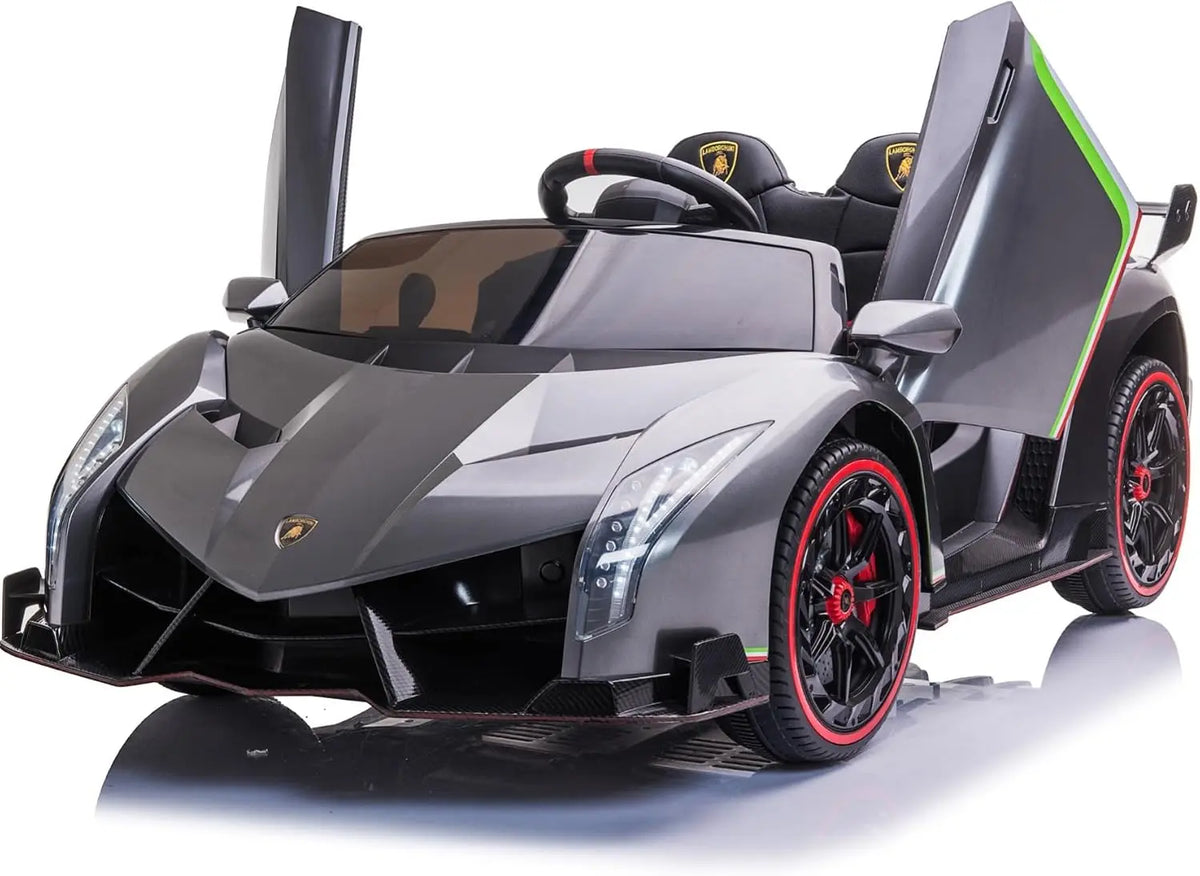 FINOOS Kinderauto Lambo Veneno 24V Elektroauto für Kinder 2-Sitzer