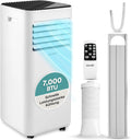 SereneLife Klimaanlage 2,0 kW mit Fernbedienung