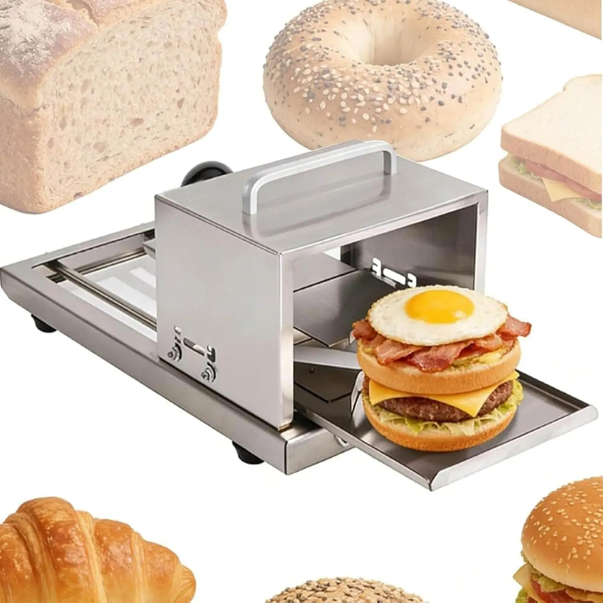 Handelsüblicher Bagelschneider