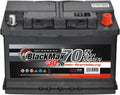 BlackMax Starterbatterie 12V 70Ah 550A Calcium-Plus