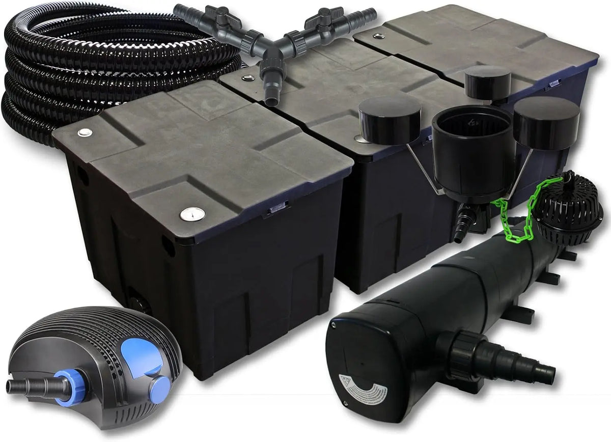 SunSun Komplettset: CBF-350C Teichfilter bis 90000 L Teichfilteranlage