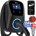 Tera Ladegerät 400 V 11 kW mit WLAN und Bluetooth Schwarz