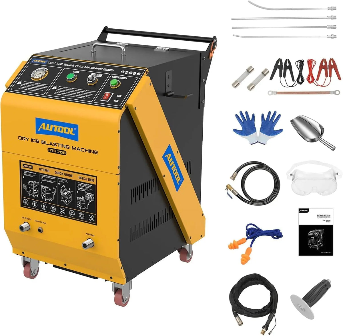 AUTOOL Trockeneisstrahl Reinigungs Maschine