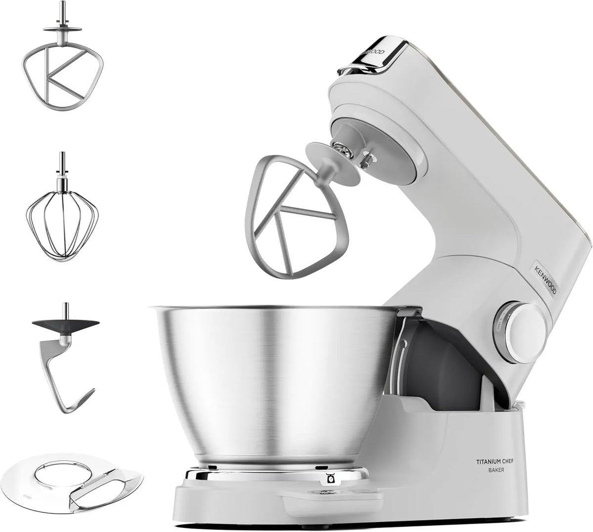 Kenwood Küchenmaschine KVC65 1200 W 5 l Edelstahl