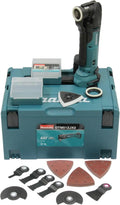Makita DTM51ZJX2 Akku-Multifunktionswerkzeug + 32 Zubehör + koffer Makpac