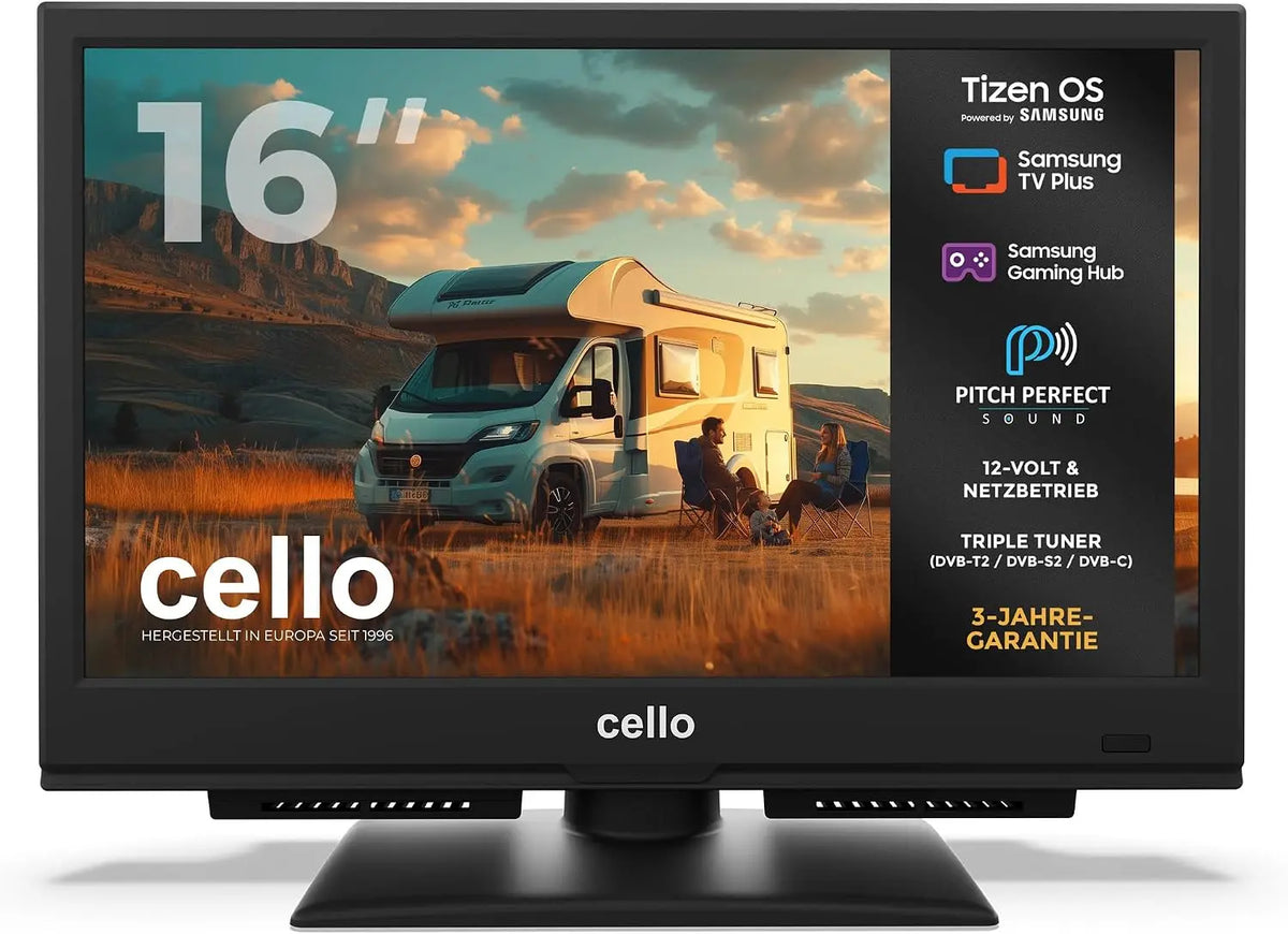 Cello CTRAV-16TZ 16 Zoll Smart-TV