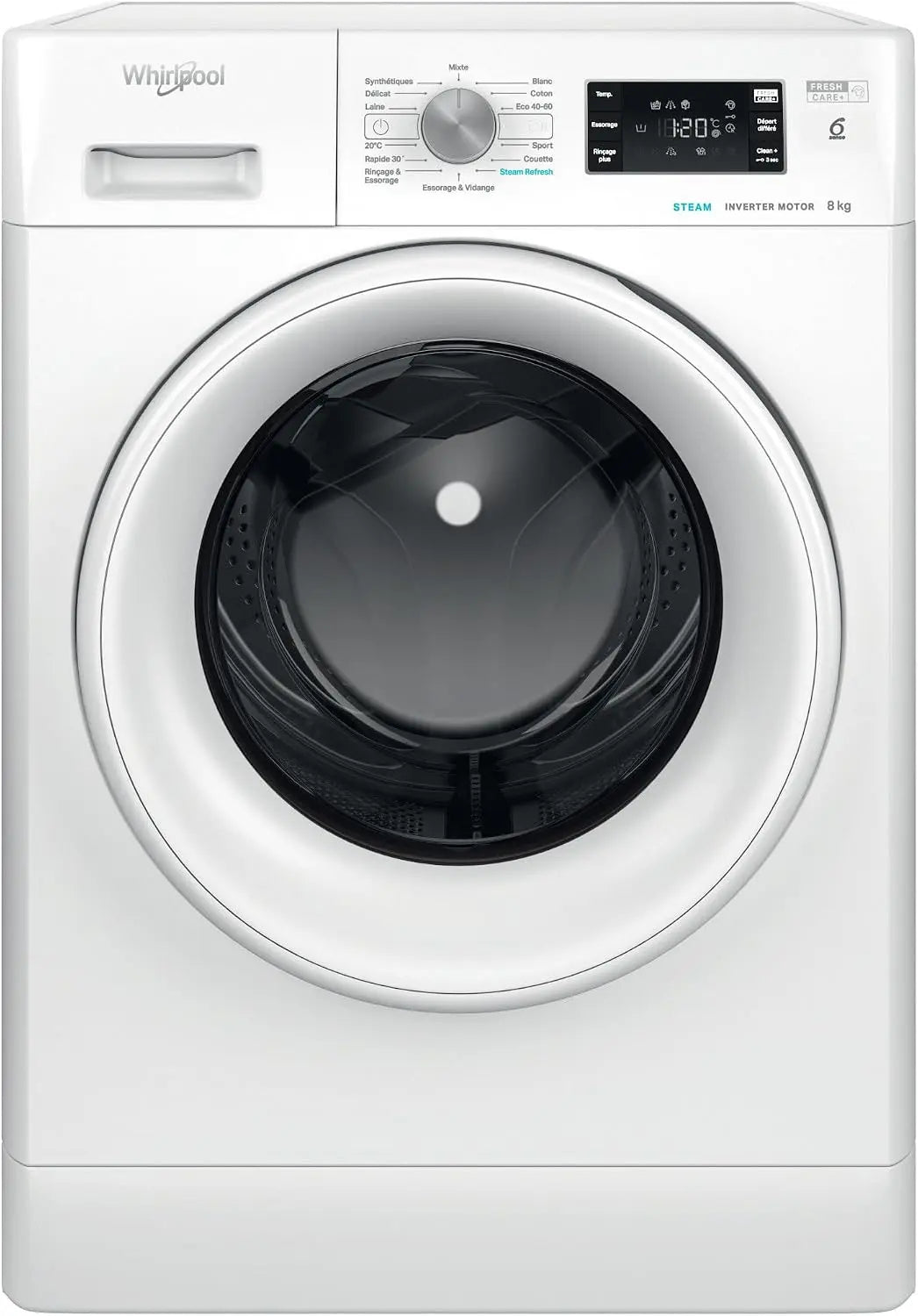 WHIRLPOOL Waschmaschine FFBS8469WVFR