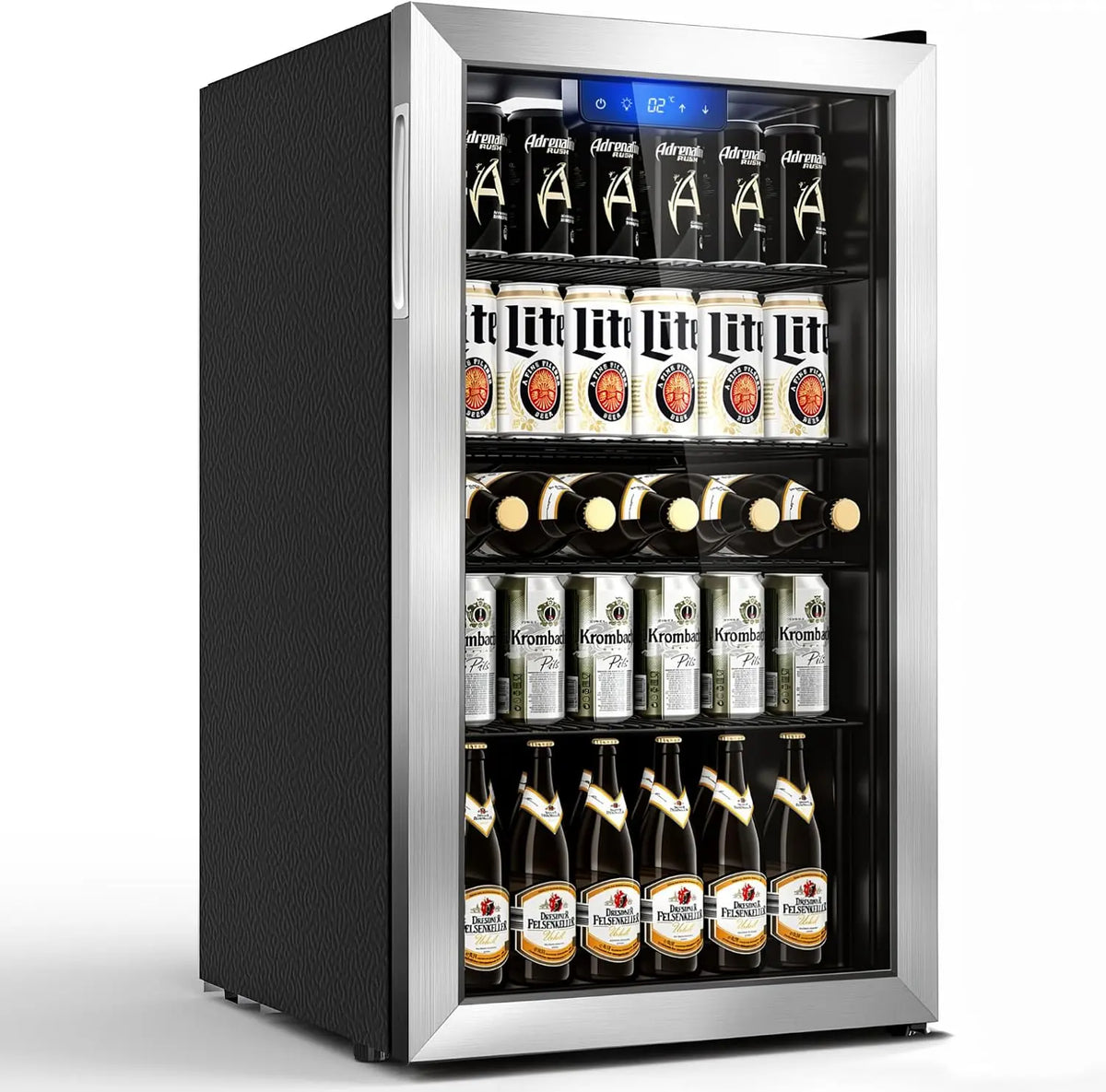 TRIUMPHKEY Kühlschrank 86 l Silber